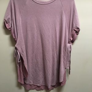 Lavender field cotton shirt